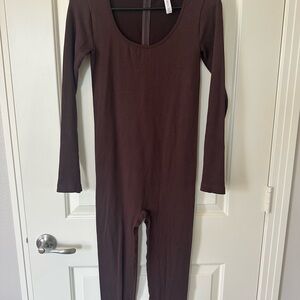 Kimberly Brown Long Sleeve Jumpsuit